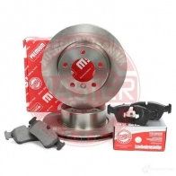 Тормозные диски и колодки, комплект MASTER-SPORT CU 6PF1 1437643010 202202381 - Изображение 2