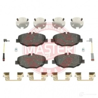 Тормозные колодки, комплект MASTER-SPORT F 0SJ4 13046039992nsetms 2713682 - Изображение 2