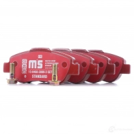 Тормозные колодки, комплект MASTER-SPORT GMI9P U 13046038092setms Fiat Panda (169) 2 Хэтчбек 1.3 D Multijet (169AxG1A. 169AxD1A) 75 л.с. 2006 – 2013