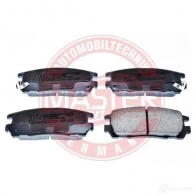 Тормозные колодки, комплект MASTER-SPORT B60 MBK 2713861 13046059272nsetms - Изображение 2