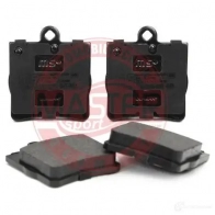 Тормозные колодки, комплект MASTER-SPORT 2713694 O8WO6 8 13046040642nsetms - Изображение 4