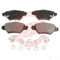 Тормозные колодки, комплект MASTER-SPORT 2713656 13046039762nsetms 3M KW31L - Изображение 2