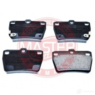 Тормозные колодки, комплект MASTER-SPORT 4 4EEK 13046058492nsetms 2713830 - Изображение 2