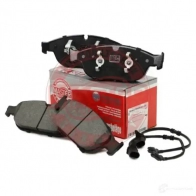 Тормозные колодки, комплект MASTER-SPORT 1437575891 13046072802nsetms UKF6 E - Изображение 2