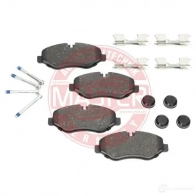 Тормозные колодки, комплект MASTER-SPORT 13046048302nsetms 1226946209 1Q XS8A - Изображение 1