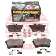 Тормозные колодки, комплект MASTER-SPORT k6027452 Z4J0A 0 1424862325 - Изображение 1