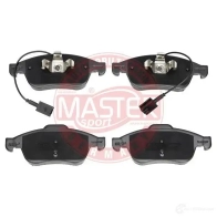 Тормозные колодки, комплект MASTER-SPORT 1437575556 K66 UE 13046072732nsetms - Изображение 4