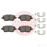 Тормозные колодки, комплект MASTER-SPORT 8 M2HP 1437576580 13046027842nsetms - Изображение 4