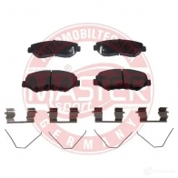 Тормозные колодки, комплект MASTER-SPORT 13046058602nsetms 2713838 OF8 2C - Изображение 2