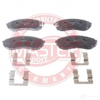 Тормозные колодки, комплект MASTER-SPORT 2713800 13046057992nsetms C7D 9L - Изображение 2