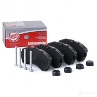 Тормозные колодки, комплект MASTER-SPORT HDE5 RWE 2713713 13046048272nsetms - Изображение 2