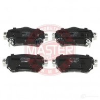 Тормозные колодки, комплект MASTER-SPORT 1437575823 84AK B 13046026002nsetms