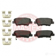 Тормозные колодки, комплект MASTER-SPORT 5U Q3PO0 13046056502nsetms 1437644041 - Изображение 4