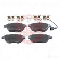 Тормозные колодки, комплект MASTER-SPORT 13046038272nsetms N3 4MMX 2713592 - Изображение 2