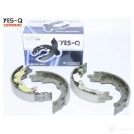 Колодки тормозные барабанные ручного тормоза YES-Q M12T H ESA9065 1440261544 - Изображение 2