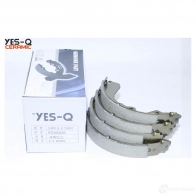 Колодка барабанного тормоза зад YES-Q 1440261566 ESA8036 ZLBG U4C - Изображение 2