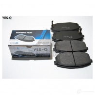 Колодка дискового тормоза перед YES-Q 1440261586 87F E7 ESD8057 - Изображение 2