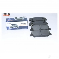 Колодка дискового тормоза перед YES-Q ESD7054 1440261606 X 0WM8H - Изображение 2