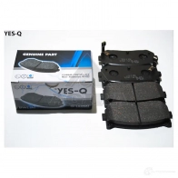 Колодка дискового тормоза зад YES-Q TVTR3 3 1440261636 ESD8038 - Изображение 2