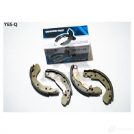 Колодка барабанного тормоза зад YES-Q ESA9063 BB 185 Daewoo Matiz