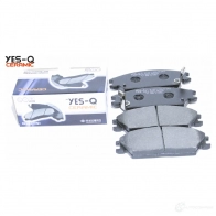 Колодка дискового тормоза перед. YES-Q ESD7012 C 96417 1440261551