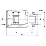 Внутренний шрус ZIKMAR z87718r 1425582775 UPJY 1Q