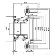 Ступица колеса ZIKMAR z89660r AW FNN 1425582029 - Изображение 3