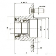 Ступица колеса ZIKMAR PV3X M 1425581610 z89578r