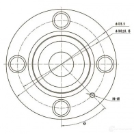 Ступица колеса ZIKMAR F 3TOHWR 1425582722 z89576r - Изображение 2