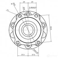 Ступица колеса ZIKMAR z89552r 1425580949 XH UPUW - Изображение 4