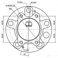 Ступица колеса ZIKMAR YAI 1QQ z89498r 1425581816 - Изображение 5