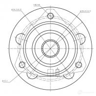 Ступица колеса ZIKMAR z89494r ZKL1 C 1440239488 - Изображение 3