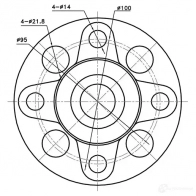 Ступица колеса ZIKMAR z89478r 1425581613 WNEZT Y - Изображение 4