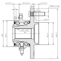 Ступица колеса ZIKMAR EEMZ JTN 1440239496 z89408r - Изображение 4