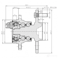 Ступица колеса ZIKMAR 1425583647 GG6AOO R z89352r - Изображение 4
