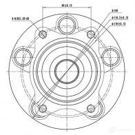 Ступица колеса ZIKMAR 1425583407 D 4RASF z89365r - Изображение 4