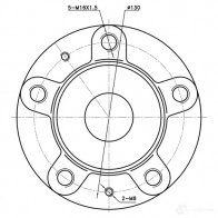 Ступица колеса ZIKMAR 1440239518 z89364r LY IBT - Изображение 4