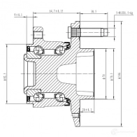 Ступица колеса ZIKMAR CRT 15 1425581345 z89362r - Изображение 4