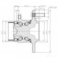 Ступица колеса ZIKMAR 1425581943 T8JX S3J z89342r - Изображение 4