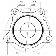 Ступица колеса ZIKMAR z89341r O F1F5 1425583712 - Изображение 7