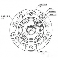 Ступица колеса ZIKMAR NTSR N z89298r 1425581283 - Изображение 4