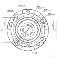 Ступица колеса ZIKMAR 409 646F 1440239529 z89190r - Изображение 4