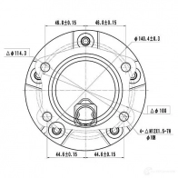 Ступица колеса ZIKMAR M1PU EEG 1440239548 z89209r - Изображение 4