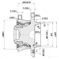 Ступица колеса ZIKMAR z89184r SS WWLC 1440239563 - Изображение 4