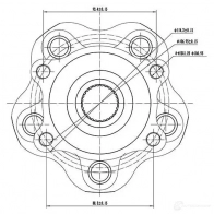Ступица колеса ZIKMAR Q8M 8W 1425583053 z89138r - Изображение 4