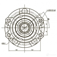 Ступица колеса ZIKMAR z89137r 1425583070 R Q3PML - Изображение 4