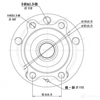 Ступица колеса ZIKMAR 6H5OP2 G z89172r 1425584339 - Изображение 5