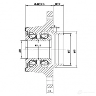 Ступица колеса ZIKMAR z89174r X 77QLL5 1425584331 - Изображение 4