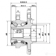 Ступица колеса ZIKMAR SQGJ 84Y z89171r 1425584366 - Изображение 3