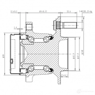Ступица колеса ZIKMAR ME55 JZ z89155r 1425582883 - Изображение 4